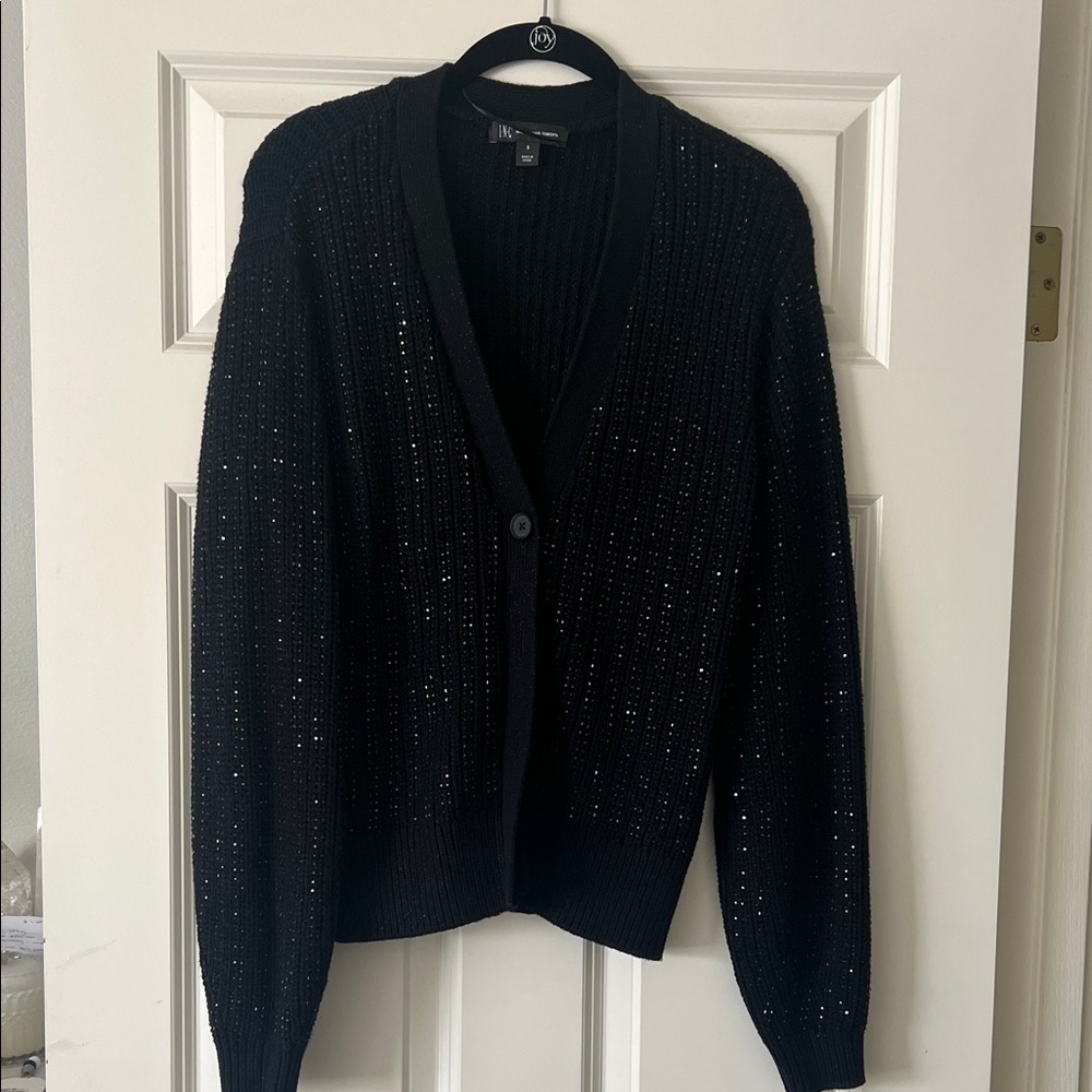 Black sparkly cardigan